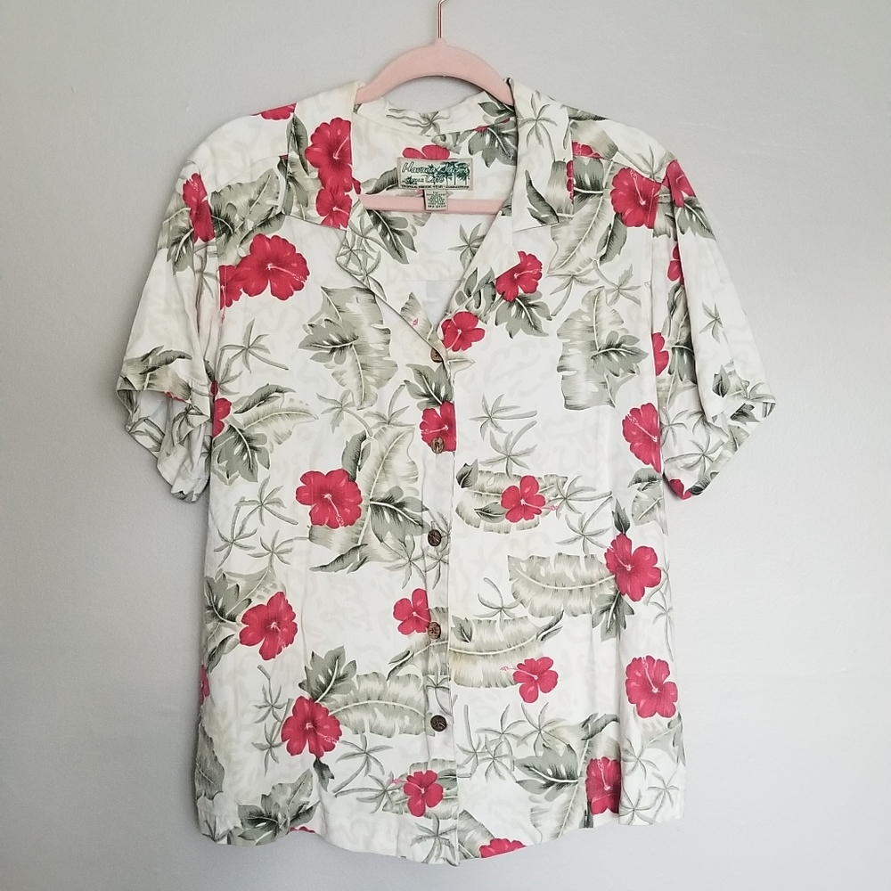 Havana Jack's Cafe Tropical Breeze floral shirt